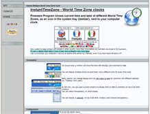 Tablet Screenshot of instanttimezone.com